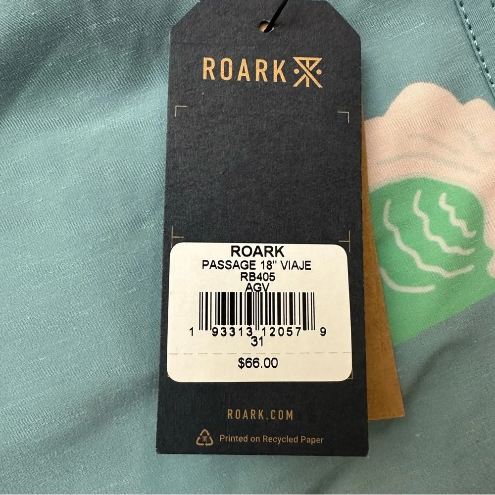 Roark Passage Boardshort Beach Swim Shorts Men’s Size 31 Multicolour